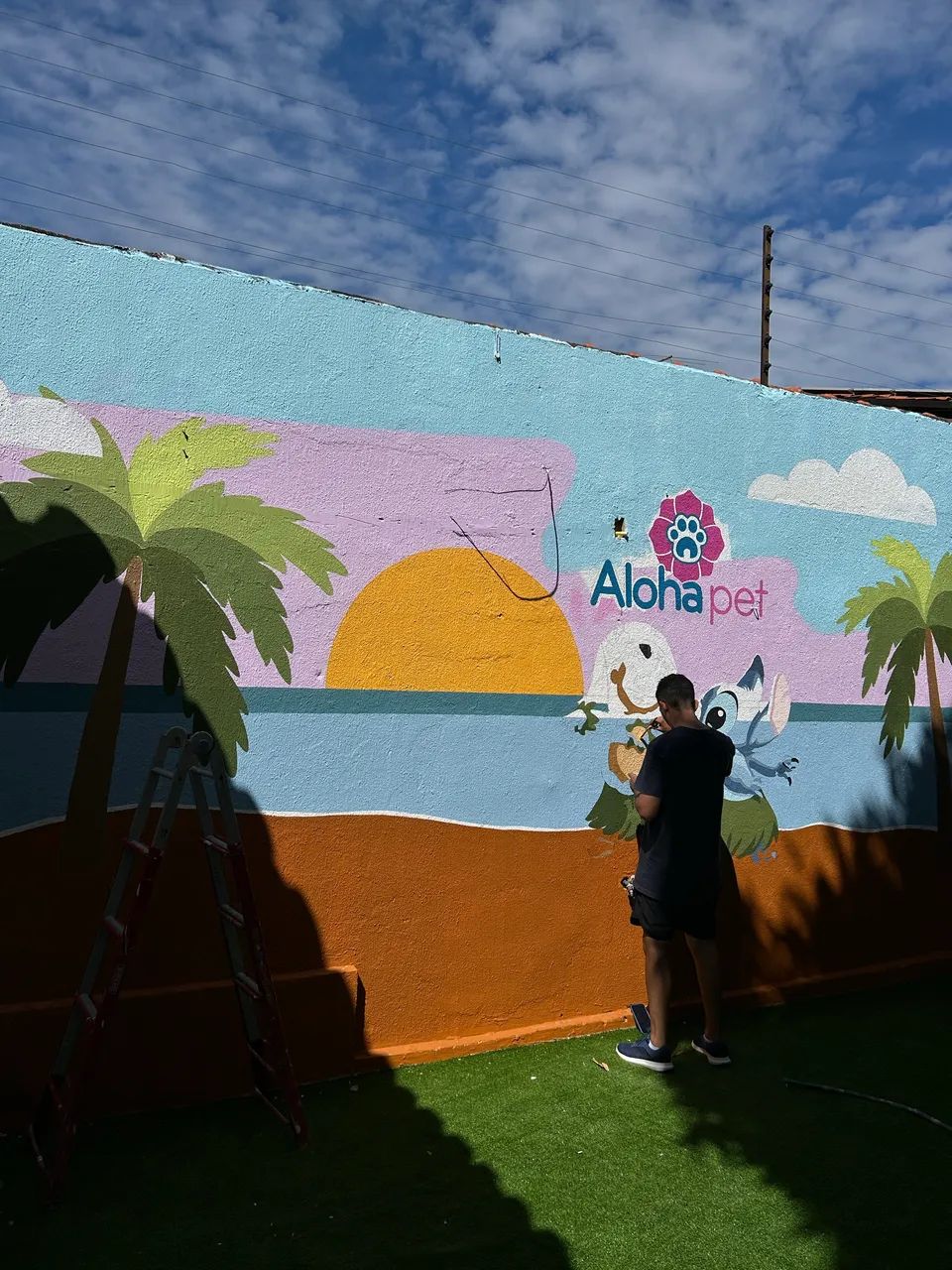 Pintura Artística para PetShop e comércio e geral - Foto 4