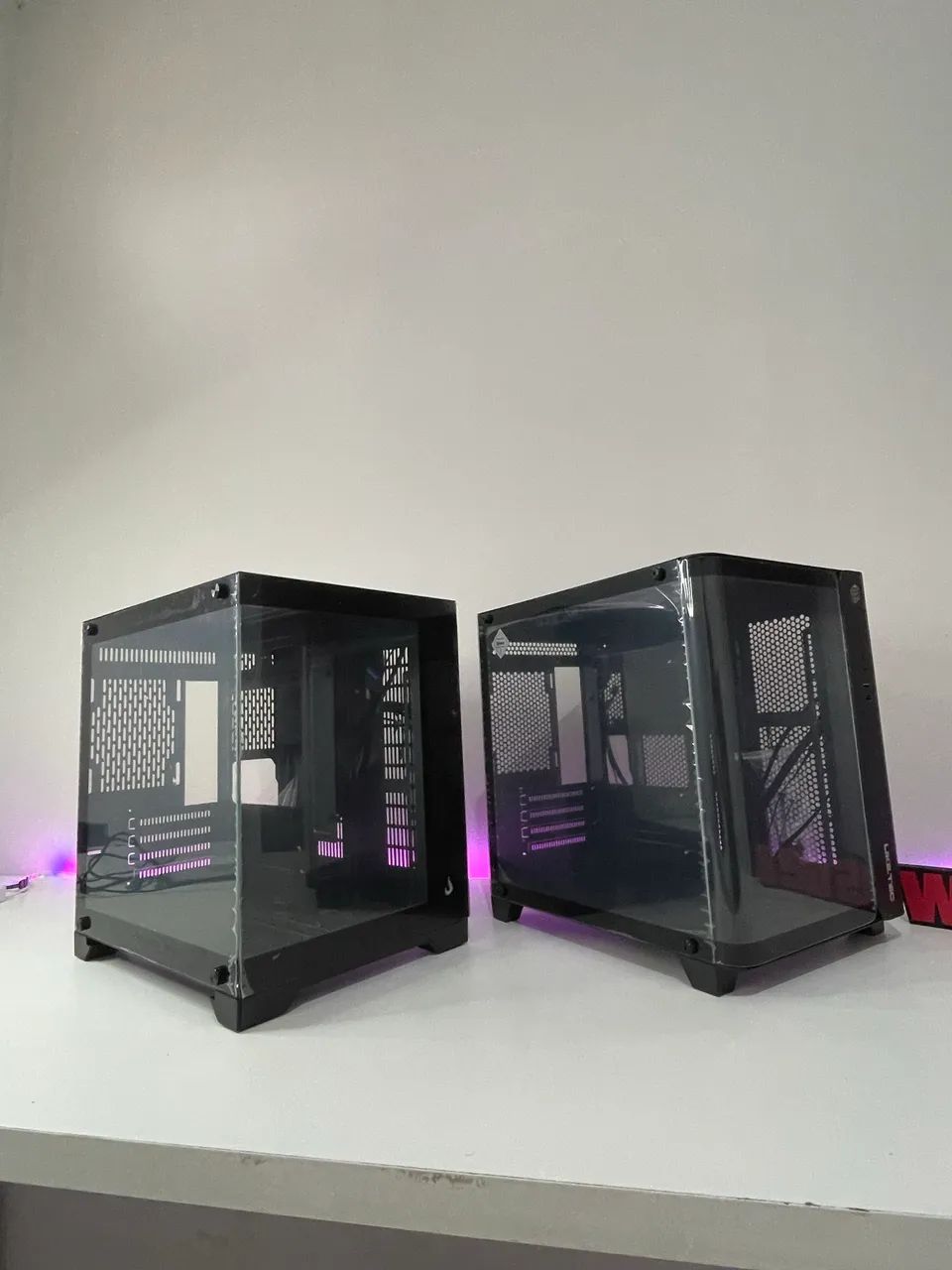 Gabinete Aquário Micro ATX Vidro Temperado
