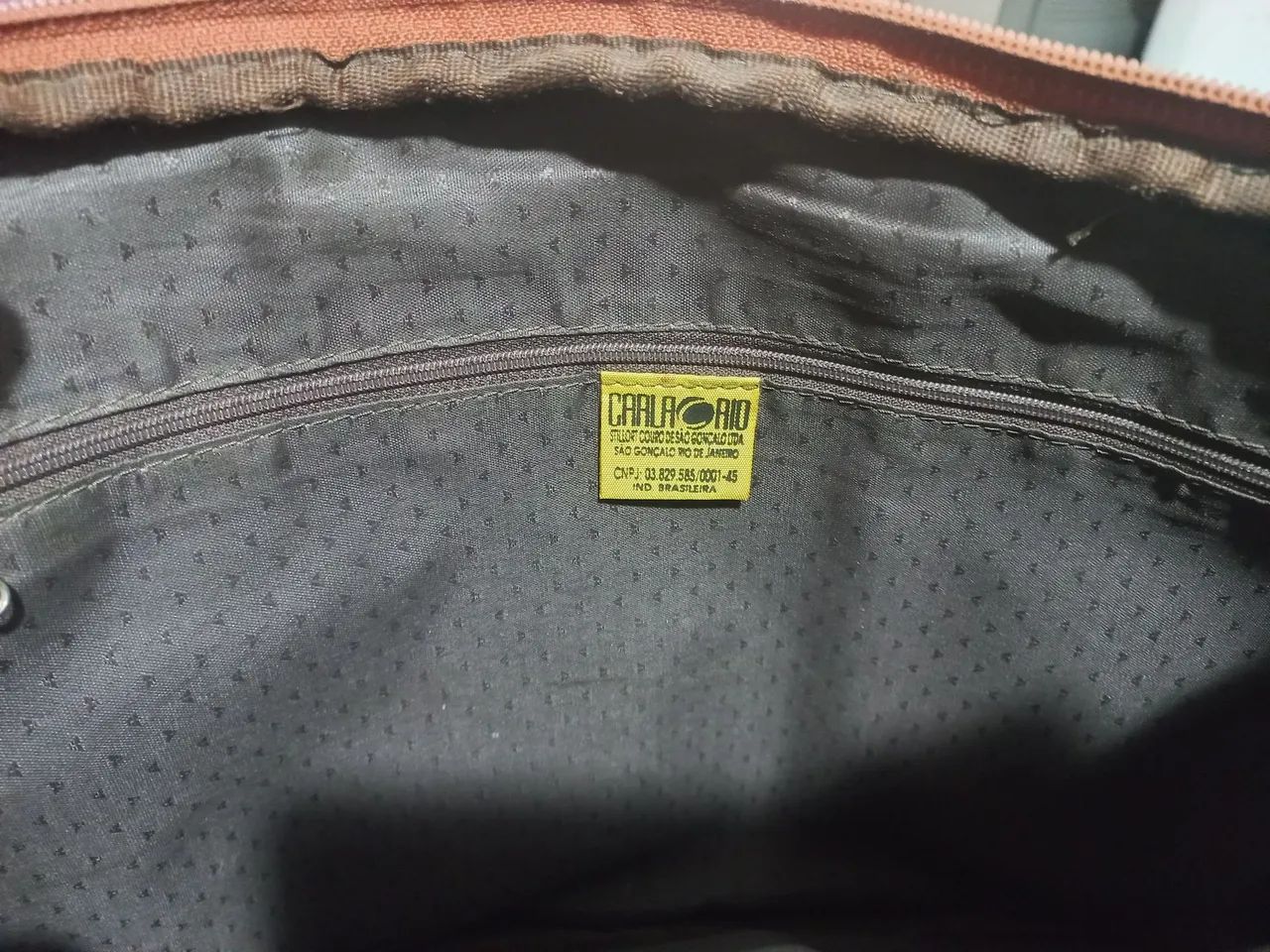 Bolsa couro CARLA RIO - Foto 4