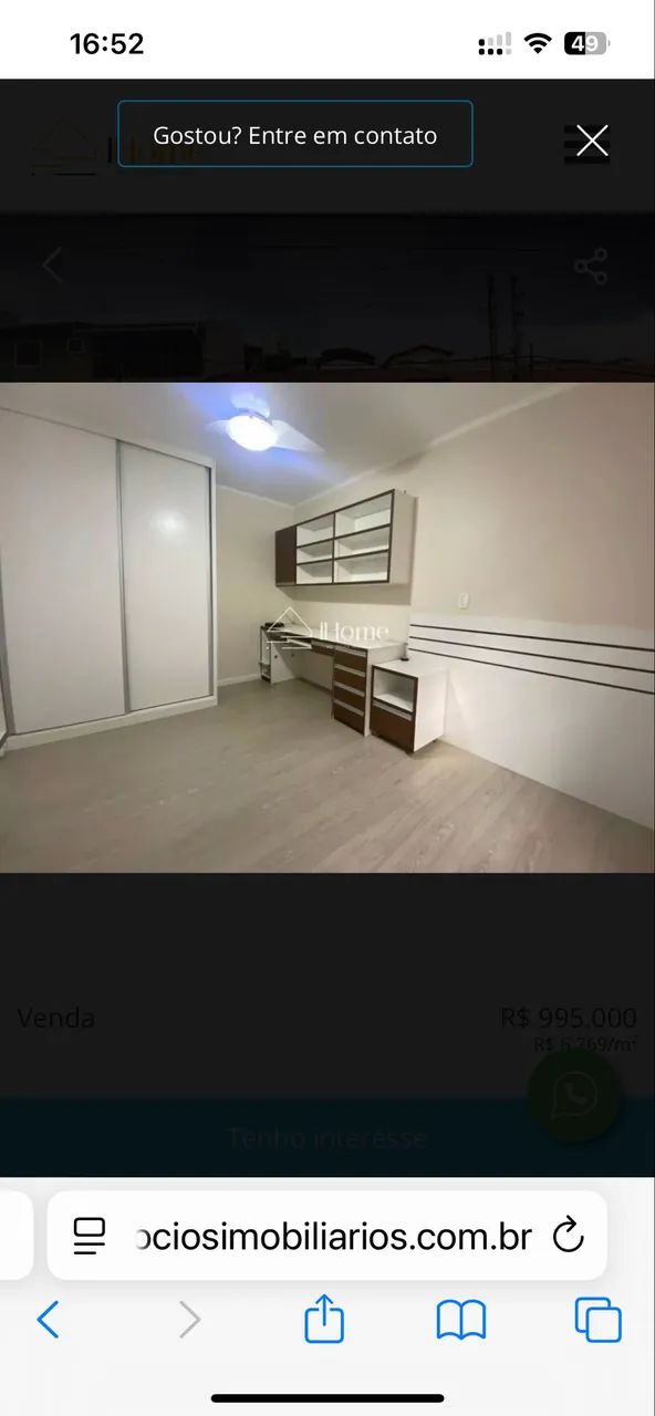 CASA A 2 MIN ESCOLA AMERICANA CHÁCARA DA BARRA