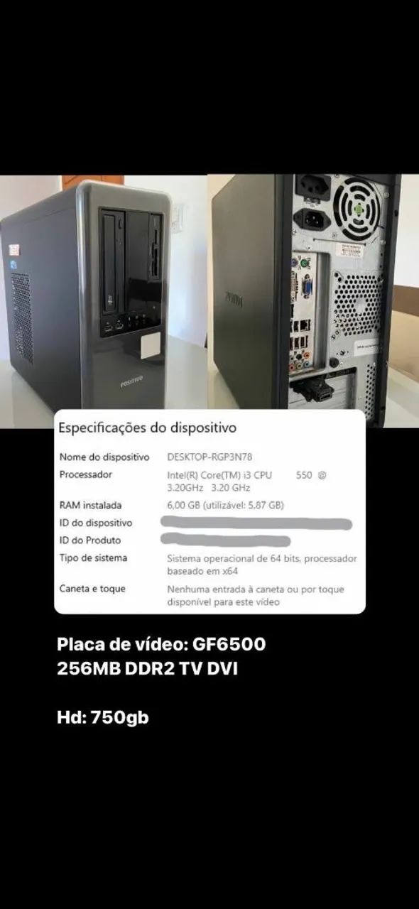 Computador CPU SOMENTE - MUITO BOM - Foto 2