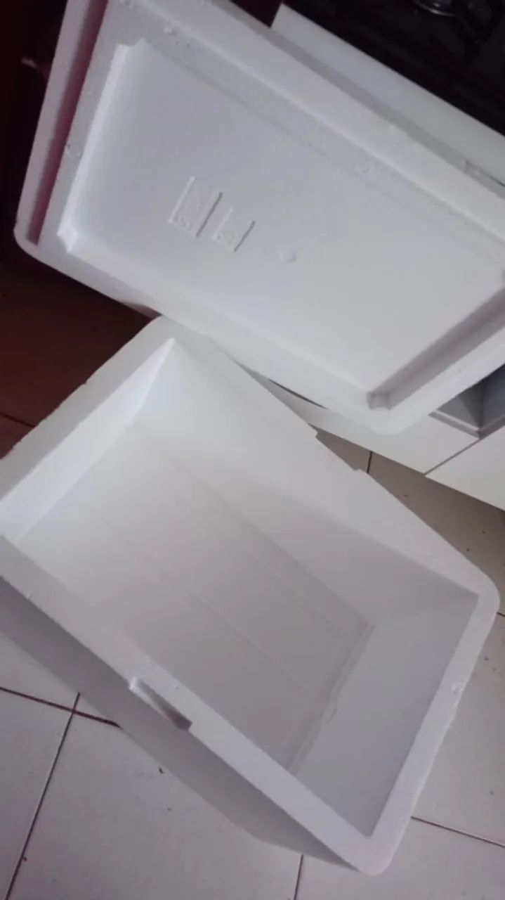 Caixa de isopor usadas 100 litros  - Foto 4