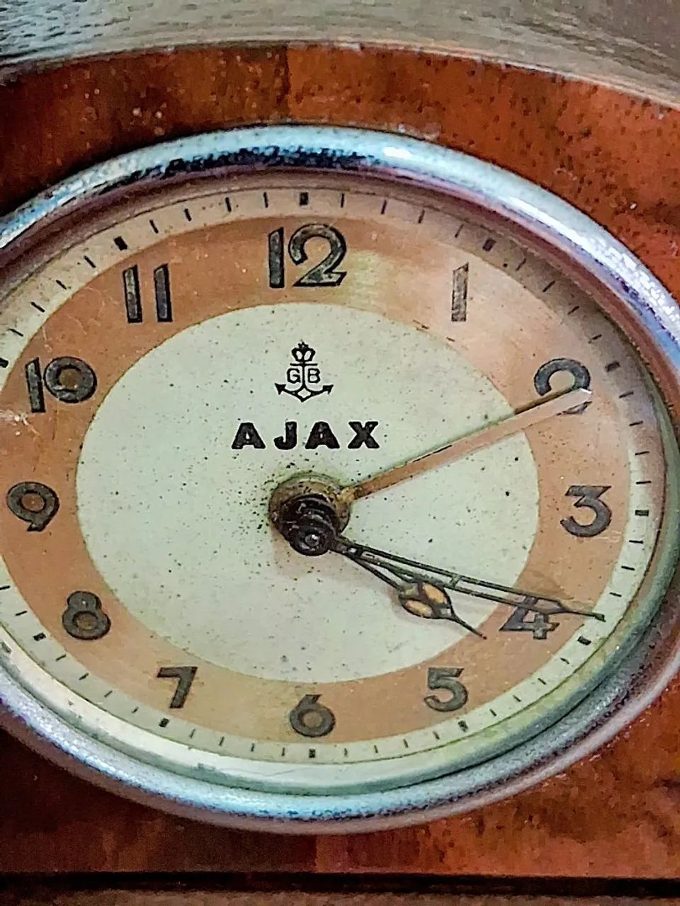 Relógio antigo de mesa Gustav Becker Ajax - Foto 4