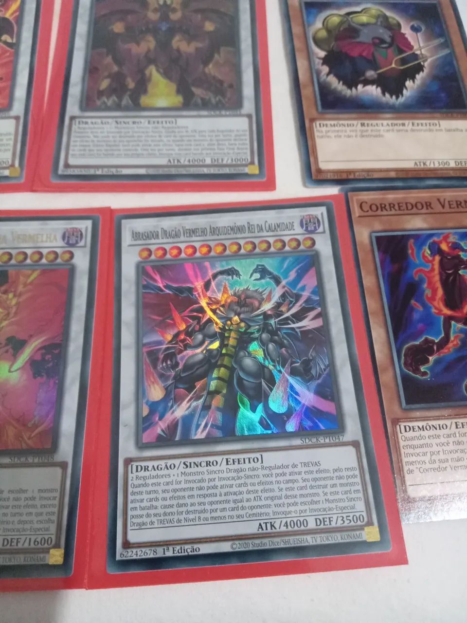 Yugioh Deck Rei Carmesim  - Foto 2
