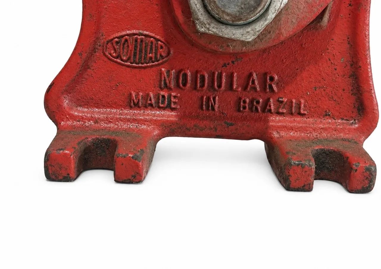 Cortador manual de vergalhão Somar modular antigo - Foto 3