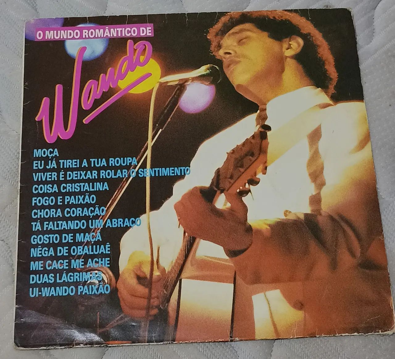 Kit 3 Discos de Vinil Wando - Clássicos Românticos - Foto 4