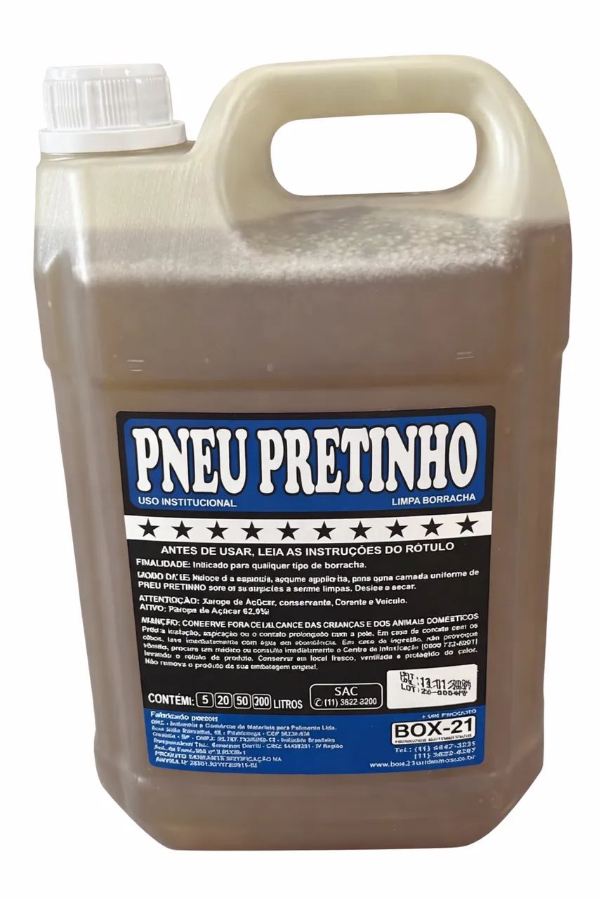 Pneu Pretinho Box 21