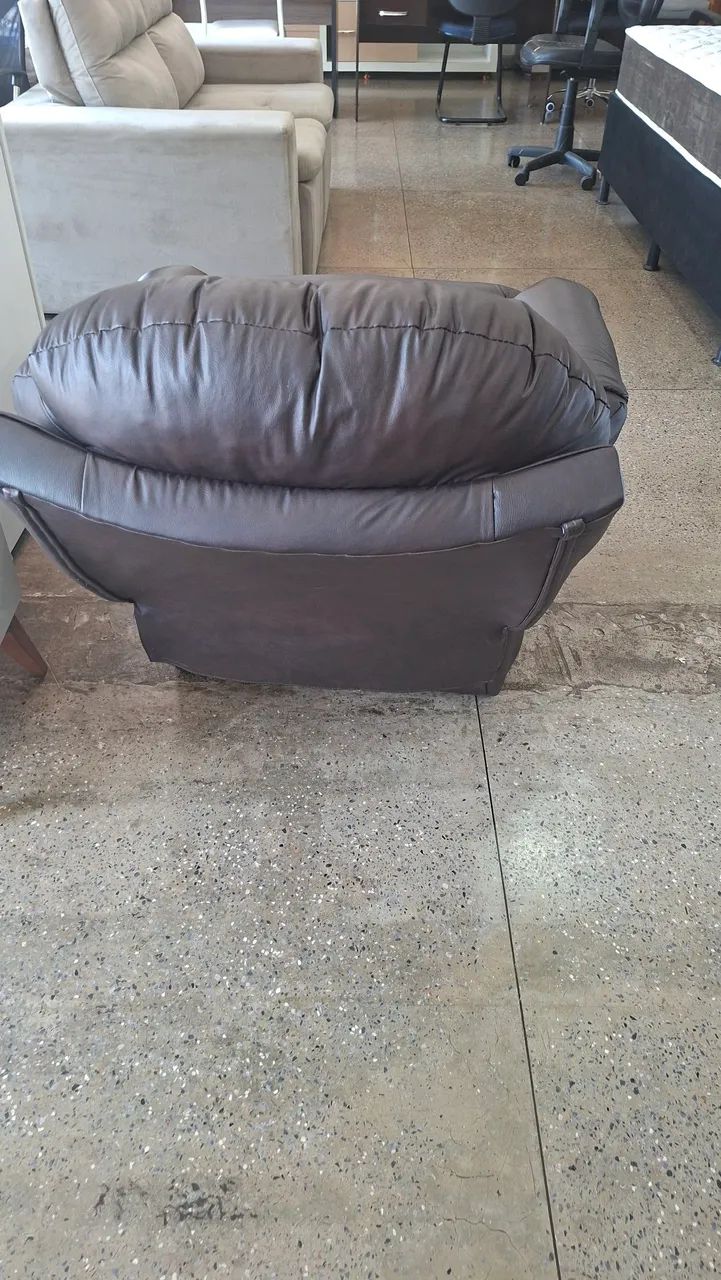 Potrona reclinável courinho - Foto 3
