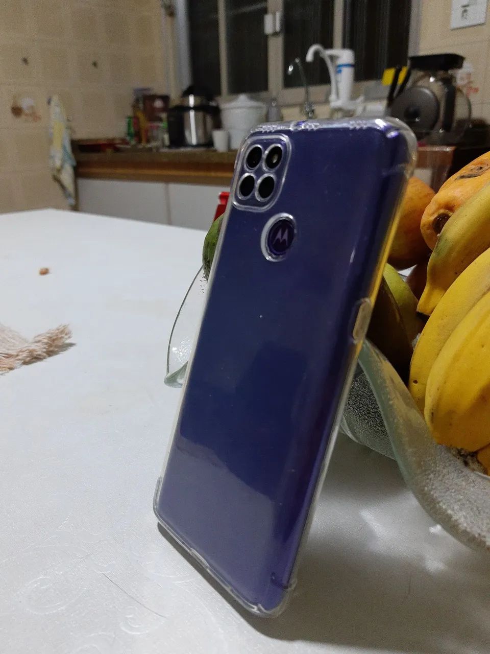 Celular Moto G9 Power 128gb 4gb ram em bastante bom estado com EvolutionX com Android 15 - Foto 3