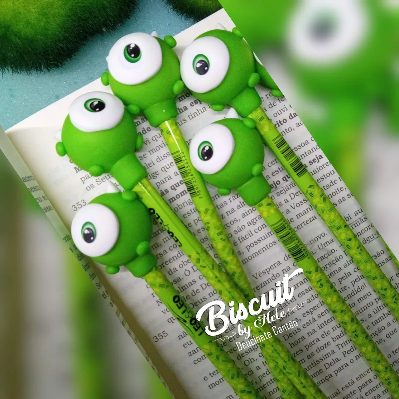 Ponteiras de lápis em Biscuit  - Foto 4