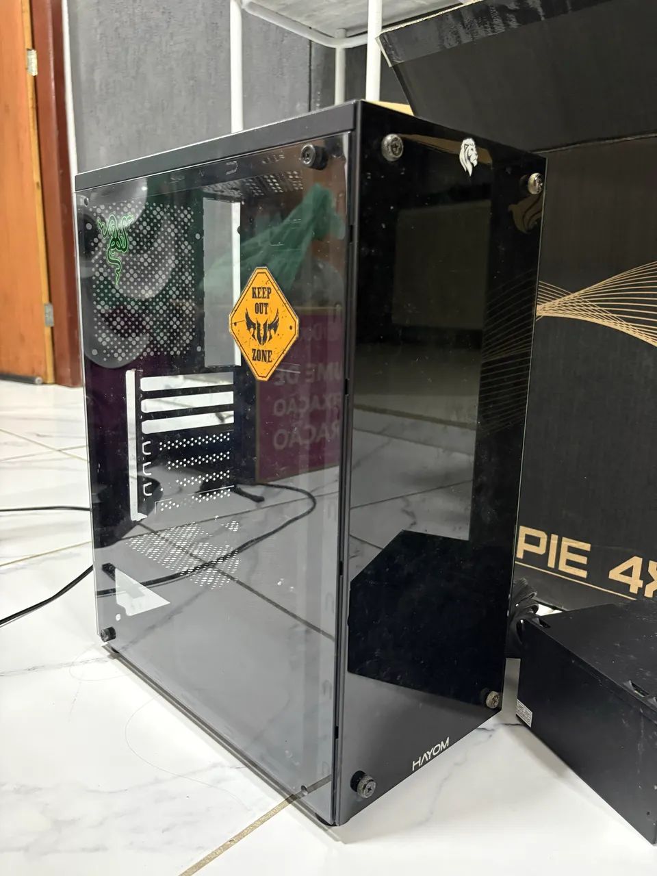 Gabinete Gamer + Fonte  - Foto 3