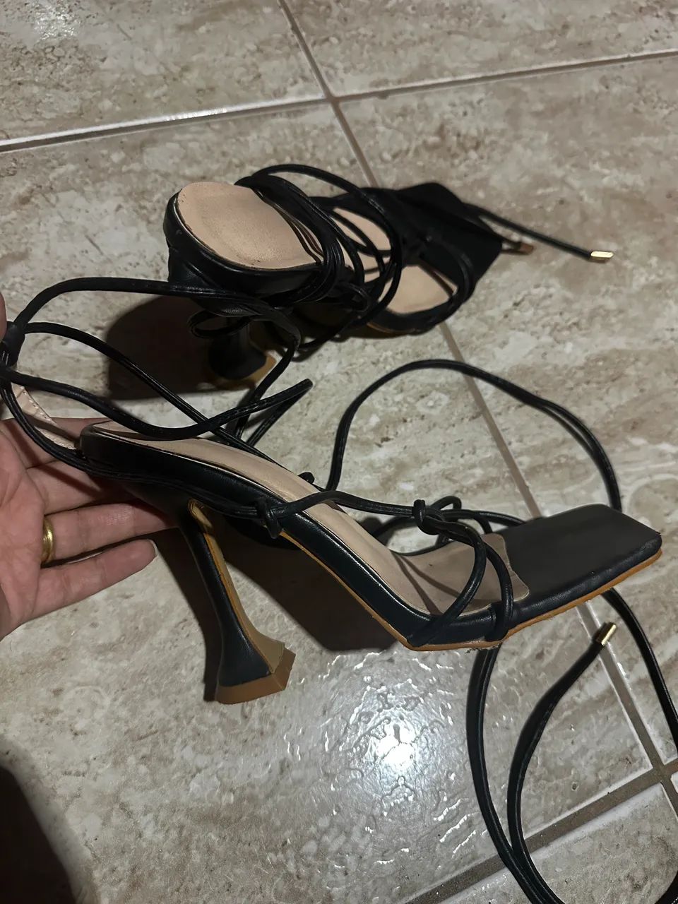 Sandália de Salto - Foto 2