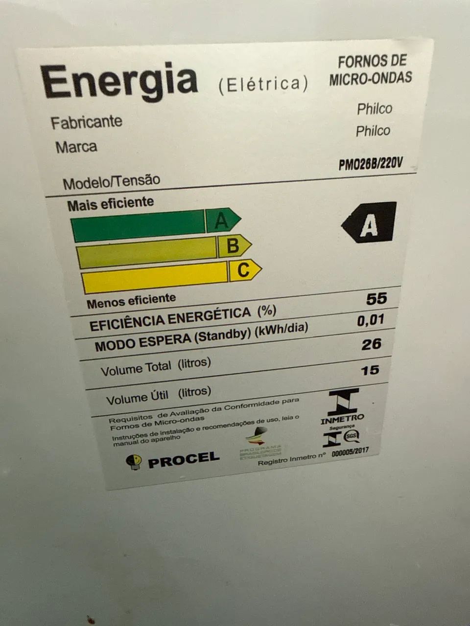 Microondas Philco 220V 15 litros  - Foto 5