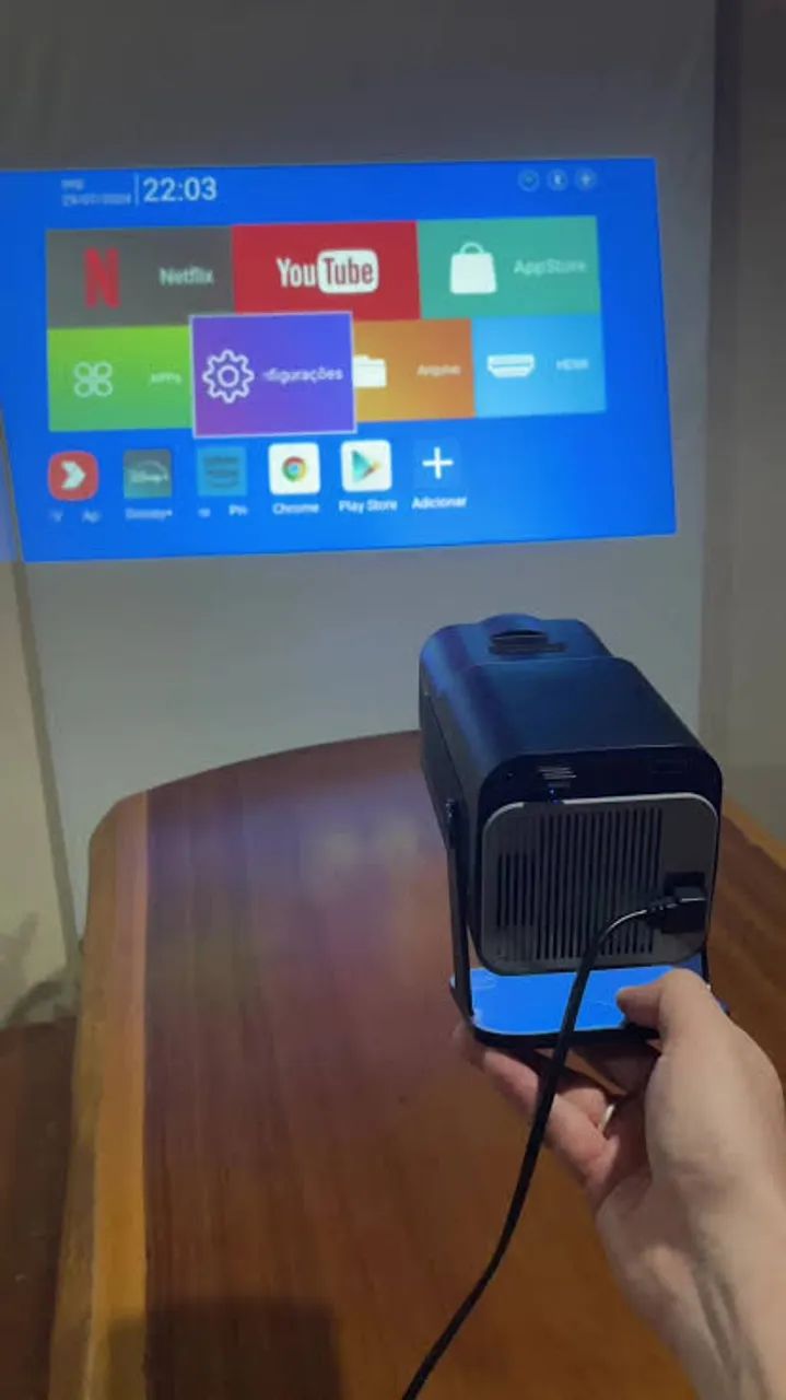 Projetor Hy320 Mini