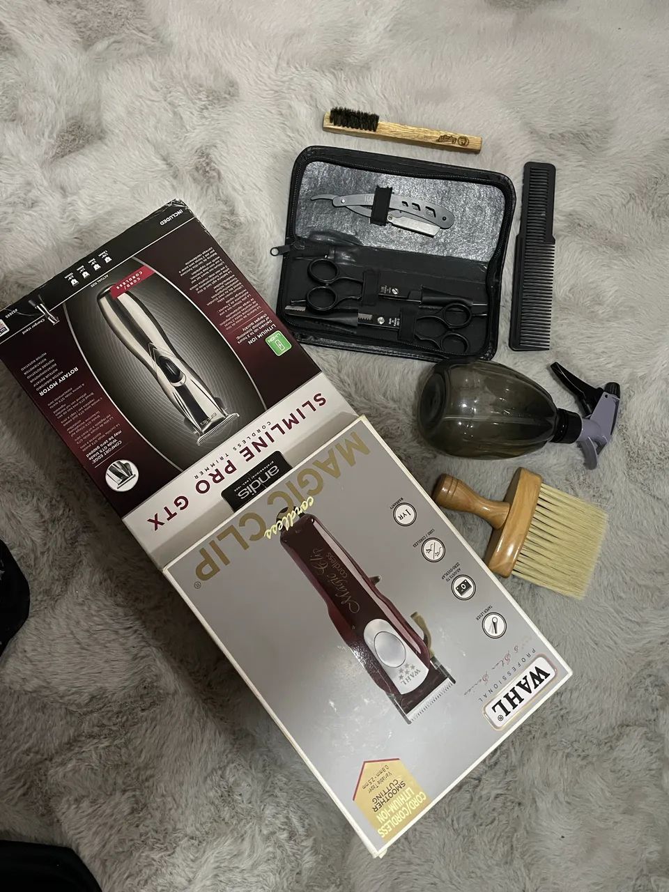 Kit para barbeiro 