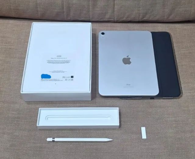 iPad Apple 10 64GB 10.9 WiFi +Apple Pencil c/ adaptador USB-C e Capa