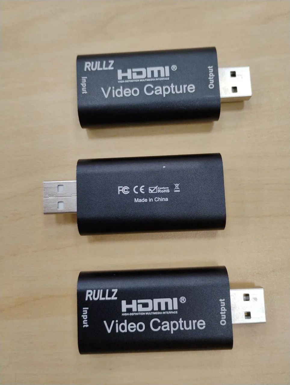 Placa de Captura HDMI USB Full HD 3 unidades