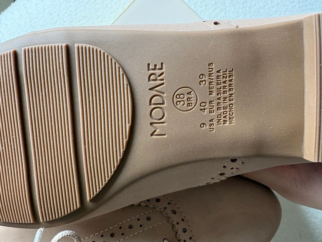 Sapato Feminino Nude - Marca Modare - Foto 3