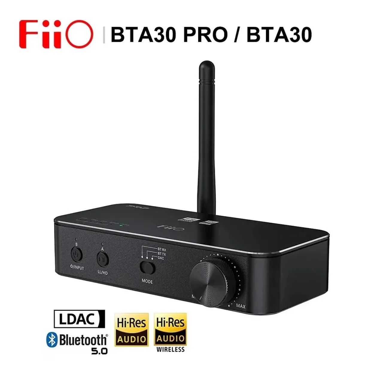 Fiio Bta30 Pro Bluetooth Transmitter Receiver Dac Open Box - Foto 3