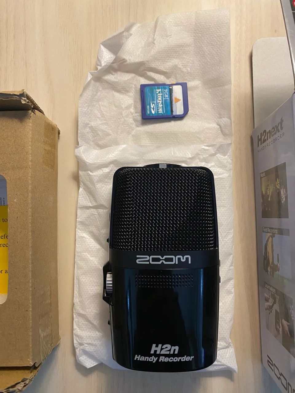 ZOOM H2next Handy Recorder (com cartão memória 1GB) - Microfones e