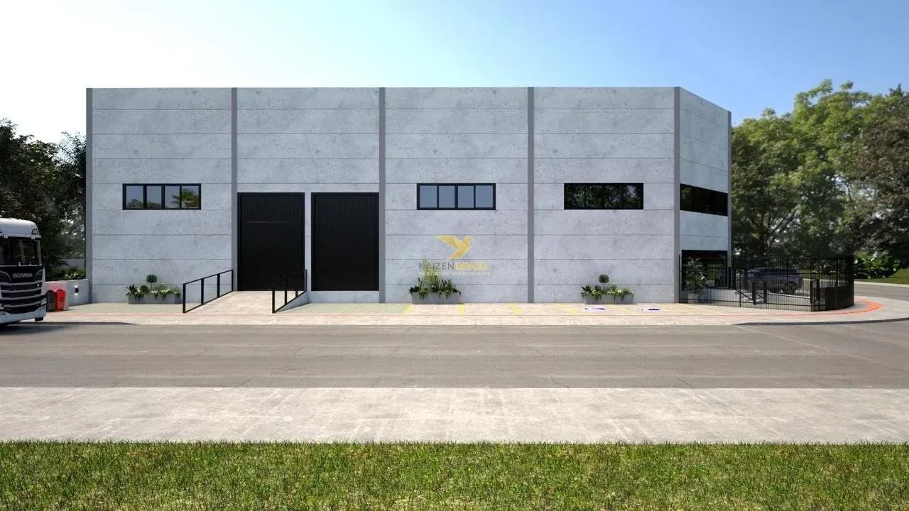 Galpão Comercial e Industrial com 590 m² - Pachecos, Palhoça/SC - Foto 2