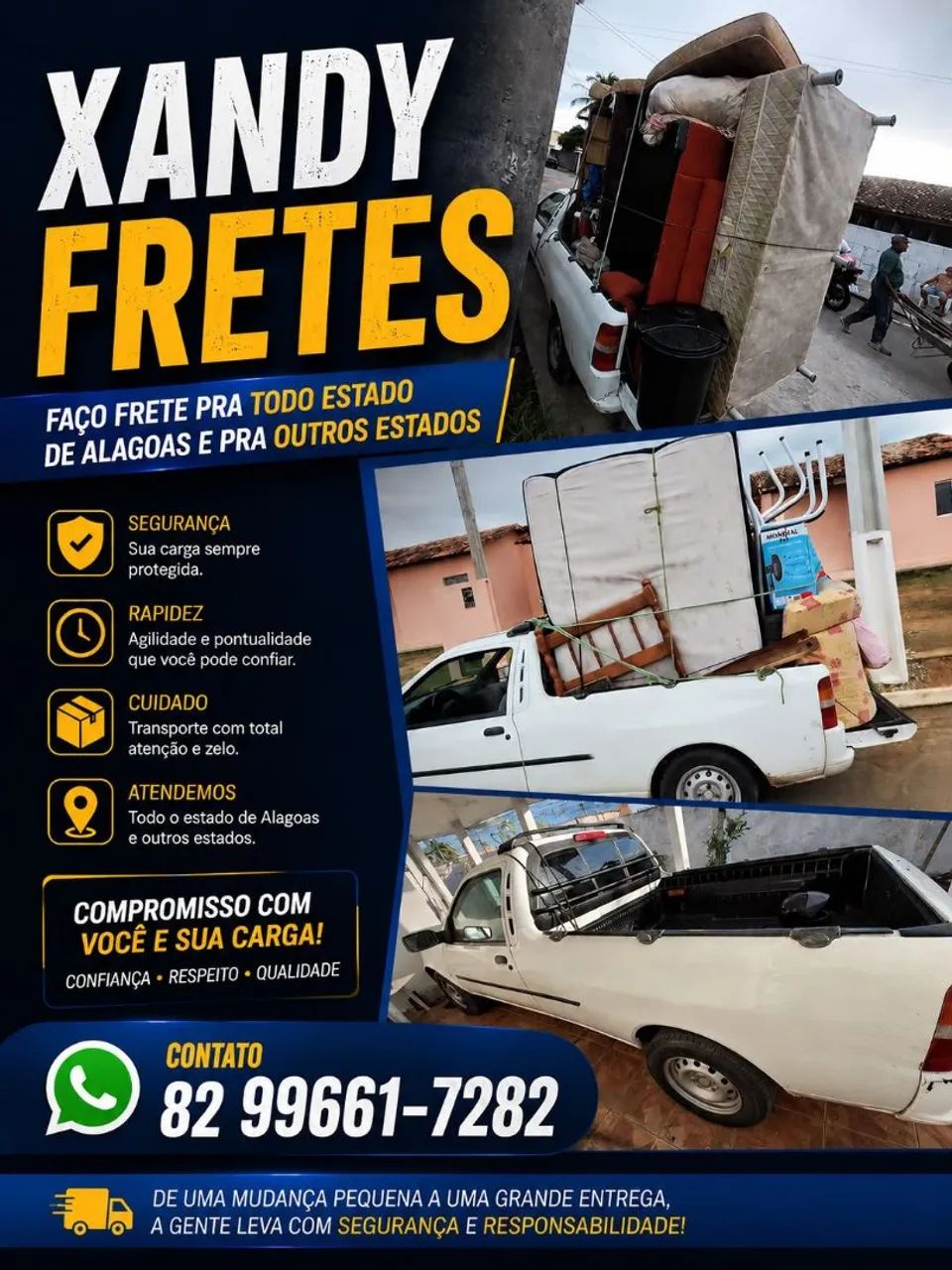 FRETES O MENOR PREÇO DA REGIÃO! - Foto 3