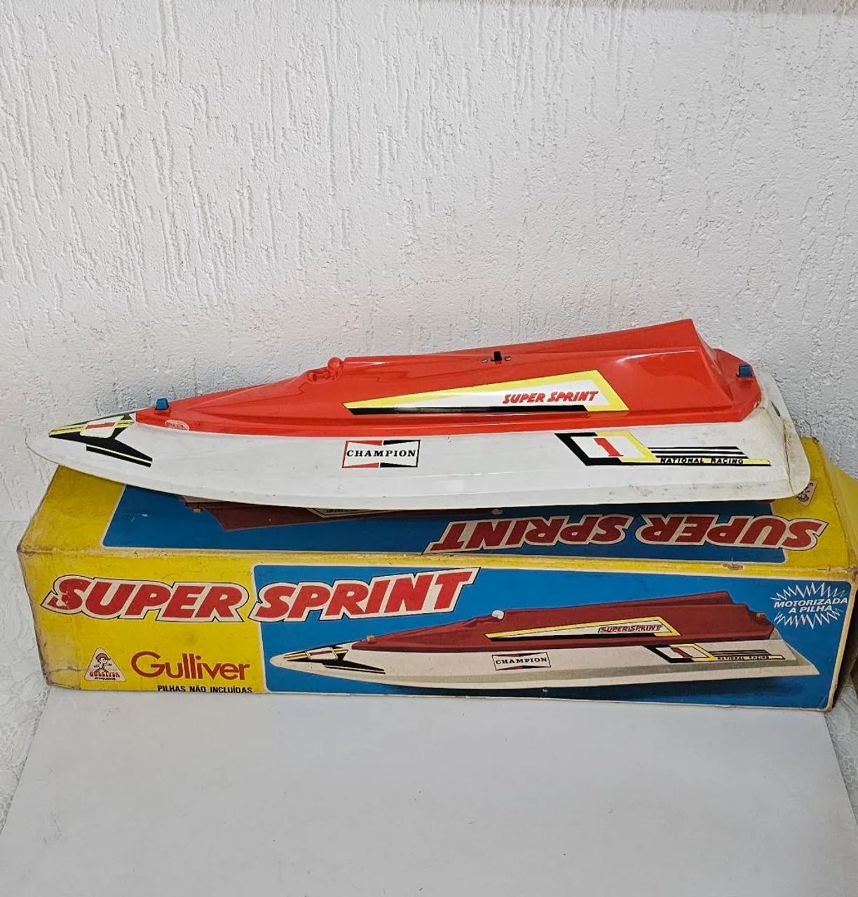  de brinquedo super sprint da gulliver anos 80