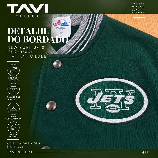 NEW YORK JETS - MAJESTIC - Foto 4