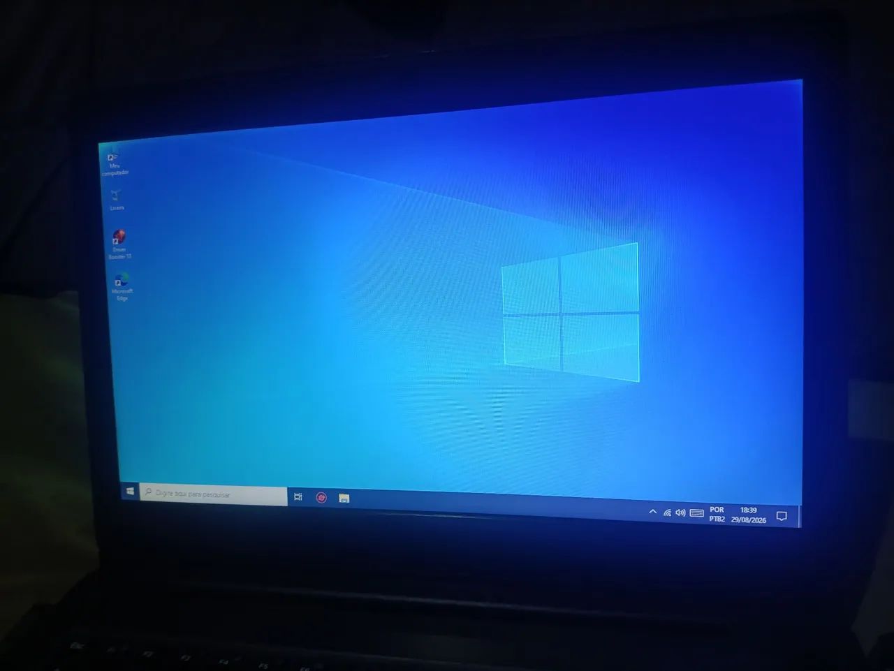 Vendo notebook funcionando tudo