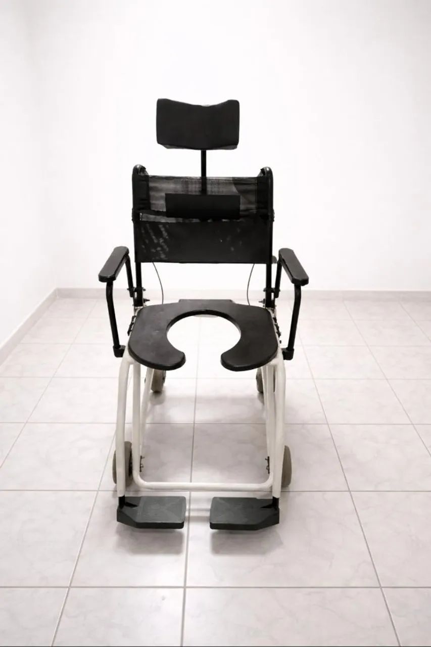 Cadeira de banho reclinável 