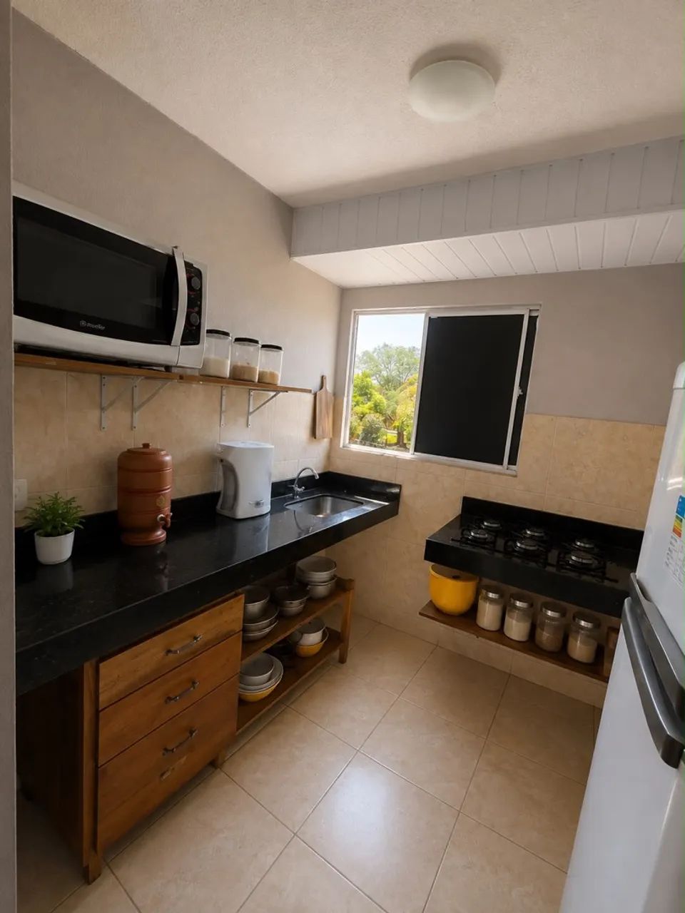 Troco apartamento em casa