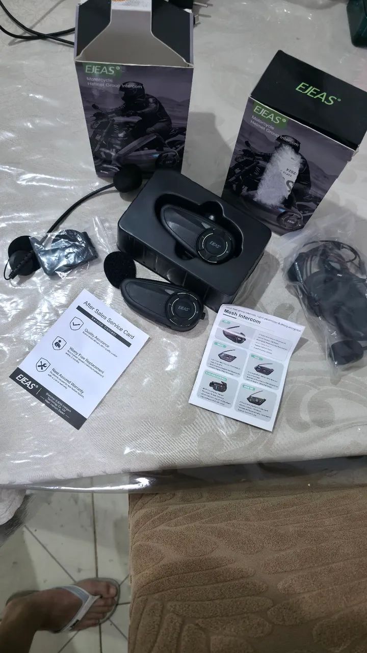 Par Intercomunicador Ejeas Q8 - Foto 2