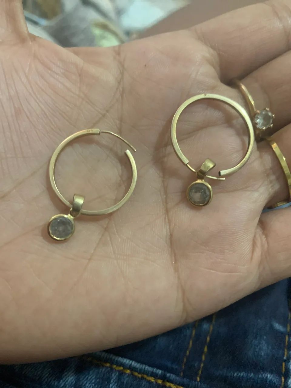 Argola ouro