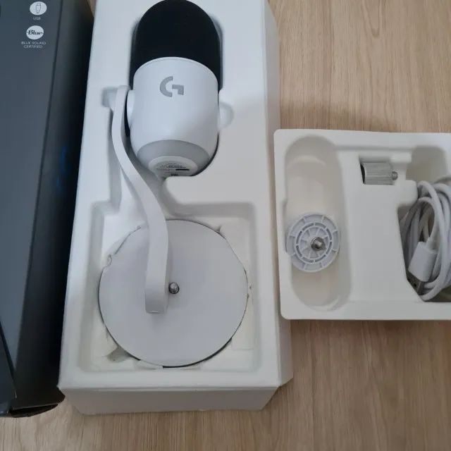 Microfone Logitech G Yeti GX | Apenas 3 meses de uso - Foto 2