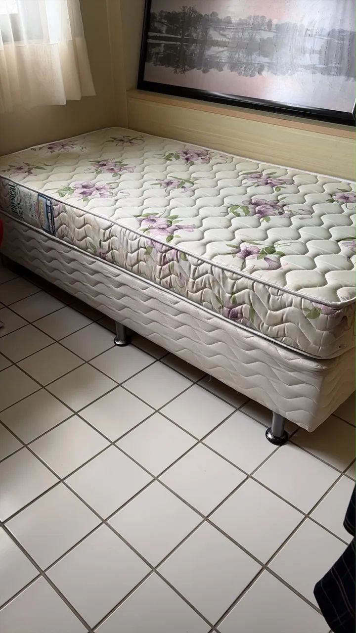 Cama solteiro Ortobom