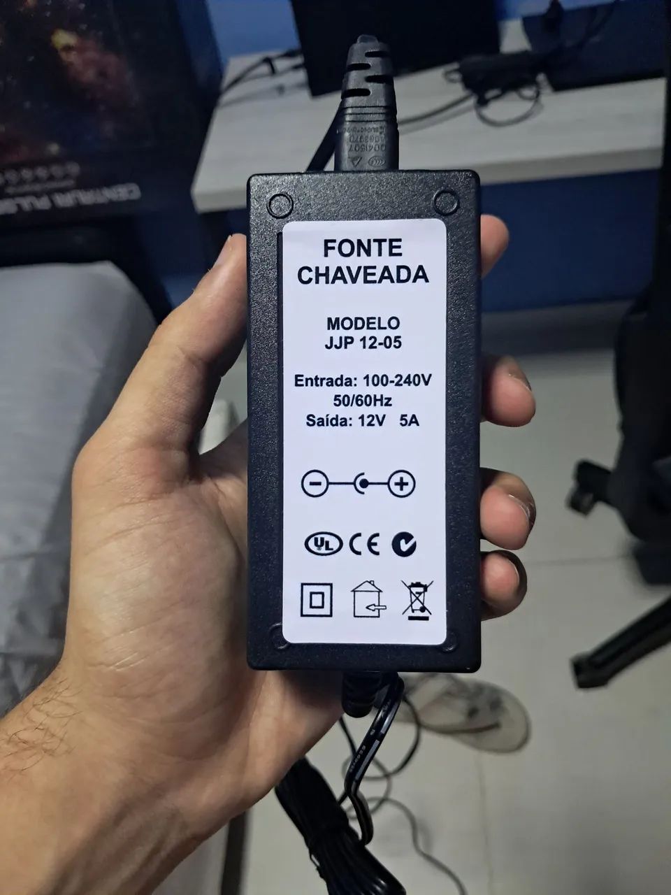 Fonte chaveada 12v 5A