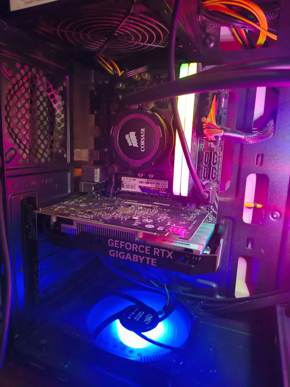 Computador gamer completo, semi novo