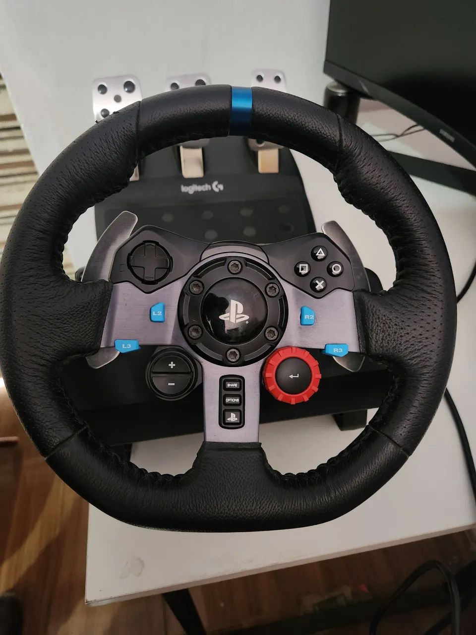 Volante logitech g29 ps4 ps5 pc - Foto 3
