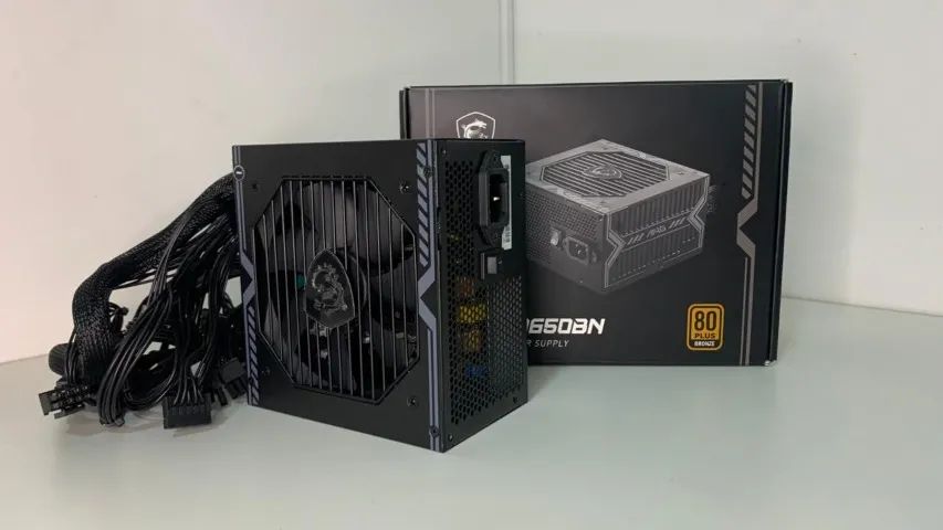 FONTE MSI 650W SELO 80 PLUS