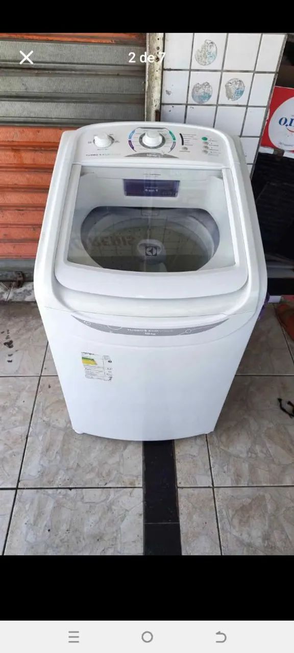 Eletrolux 10 kg estado zero 