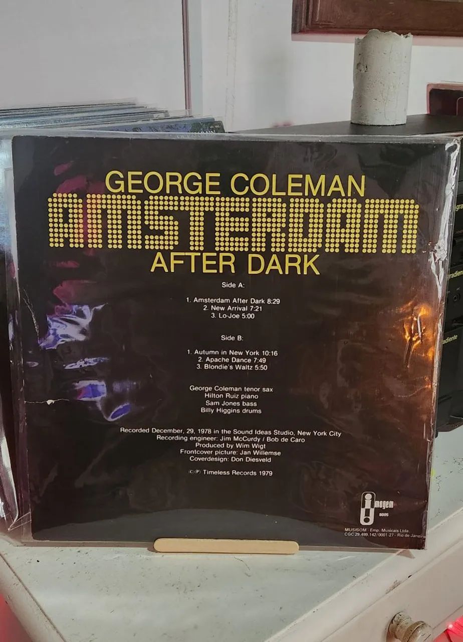 Disco vinil GEORGE COLEMAN "AFTER DARK" lp - Foto 2