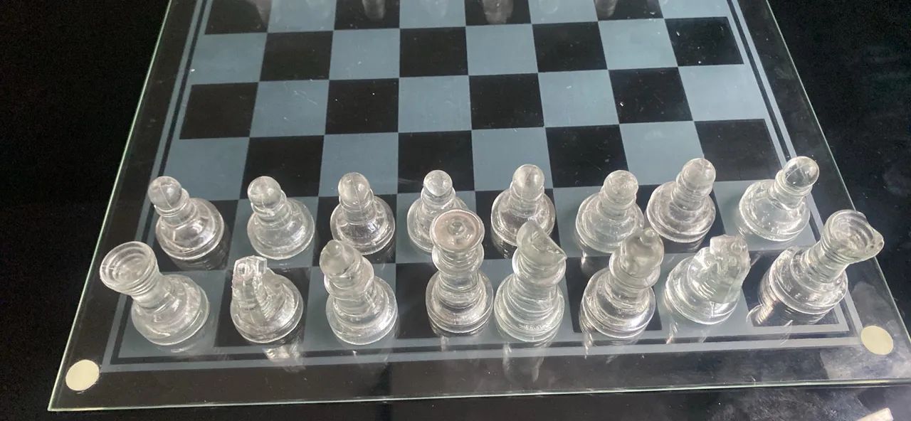 Jogo tabuleiro vidro  - Foto 2