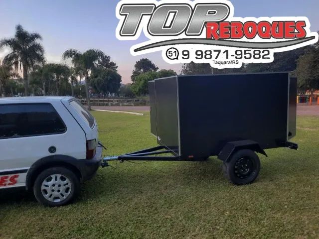 REBOQUE BAÚ, zero km, direto da fabrica top reboques. - Foto 3