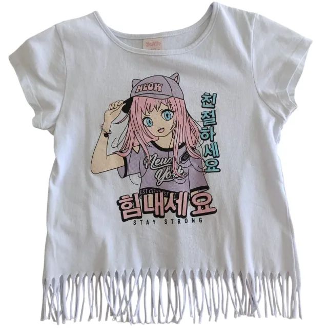 Camiseta infantil meow