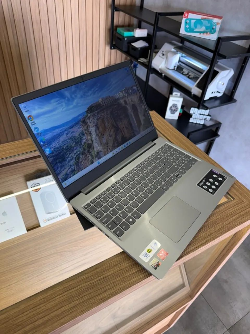 Notebook Lenovo Ryzen 5 vega 8 2gb (Anápolis) - Foto 5