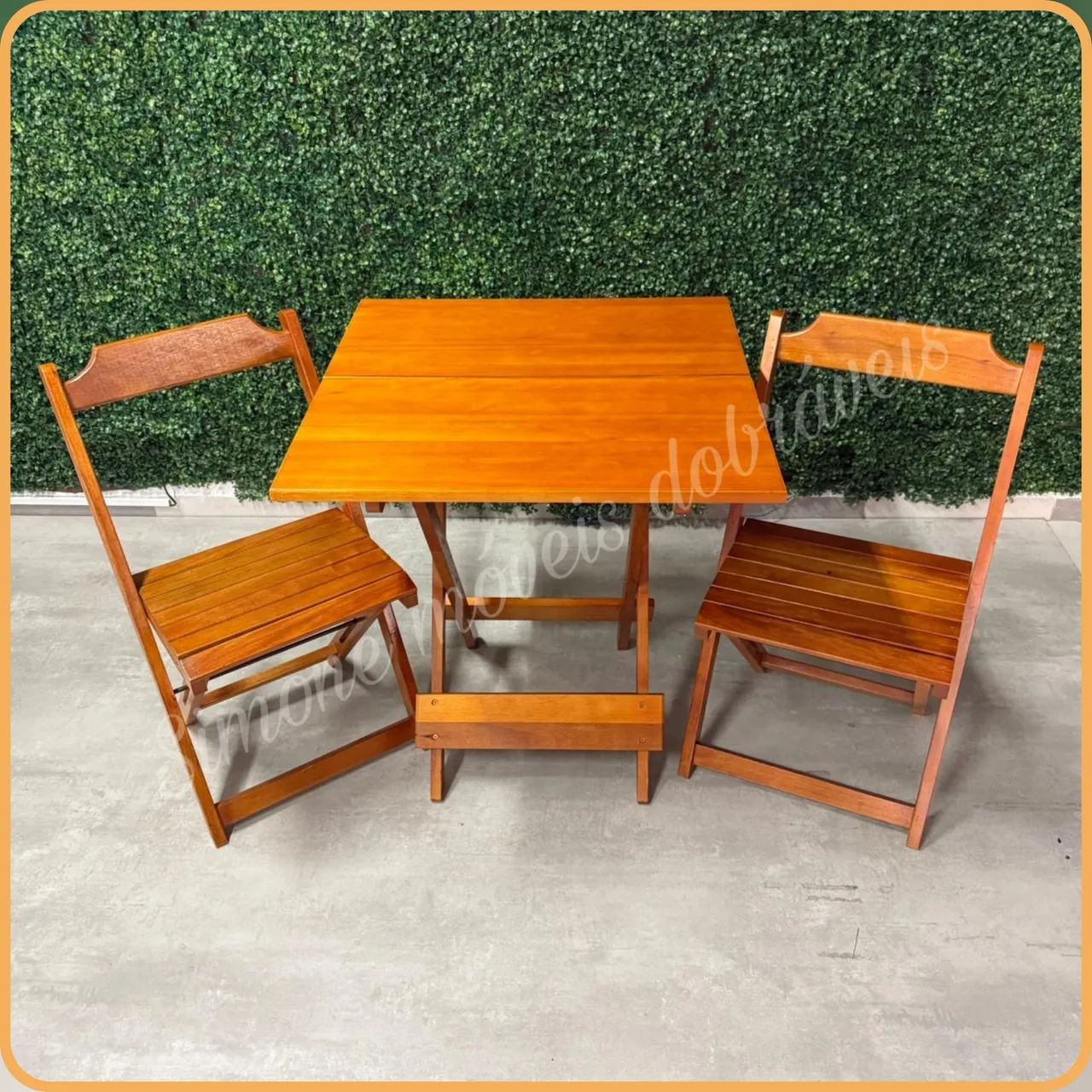 Conjunto Dobrável bar e restaurante 