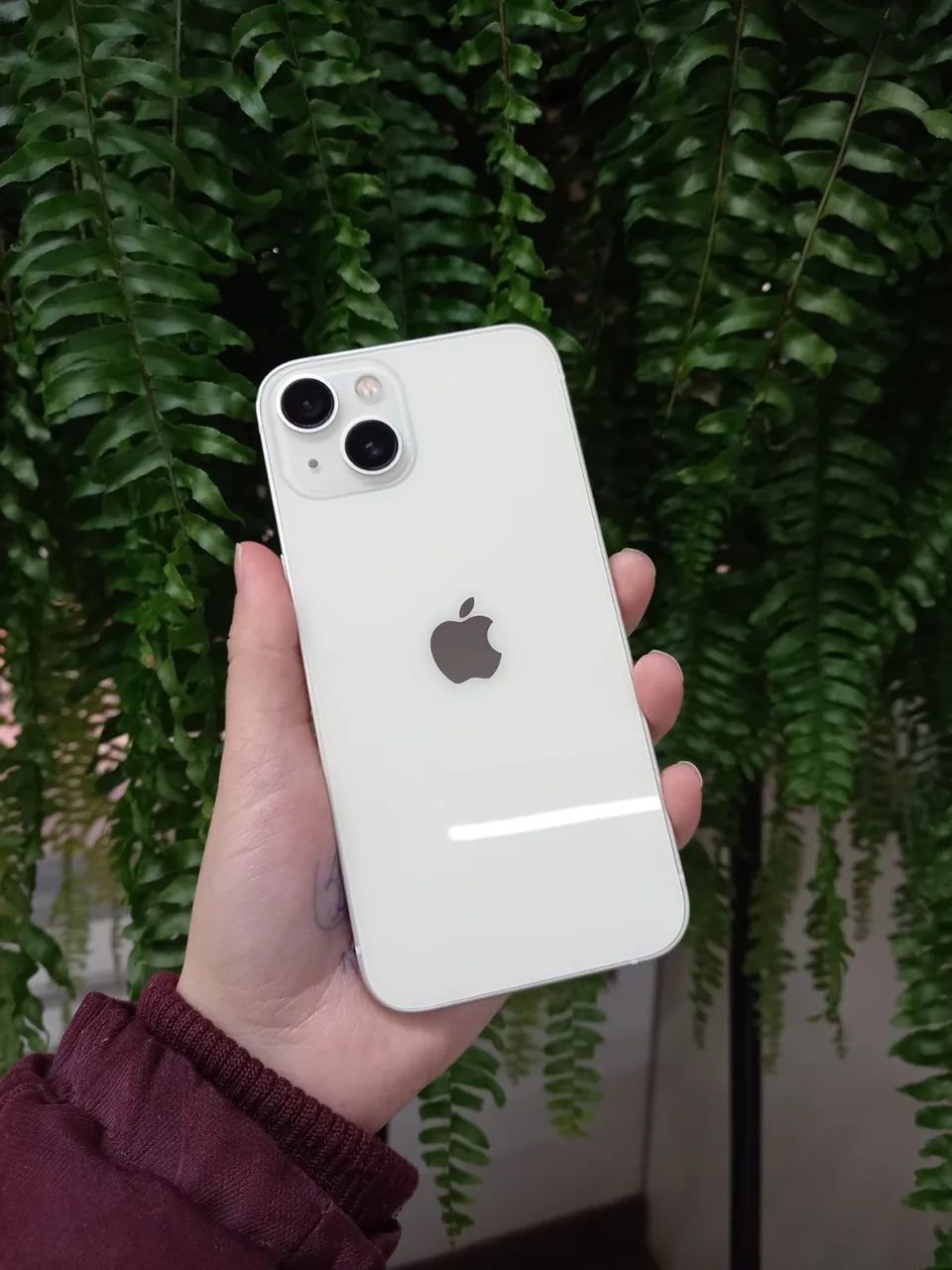 iPhone 13 128GB Branco Face ID OK Tudo funcionando - Celulares e