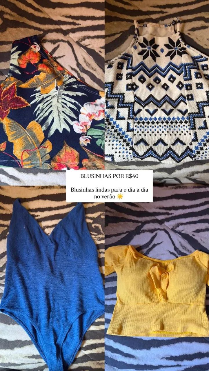 Blusinhas A venda 