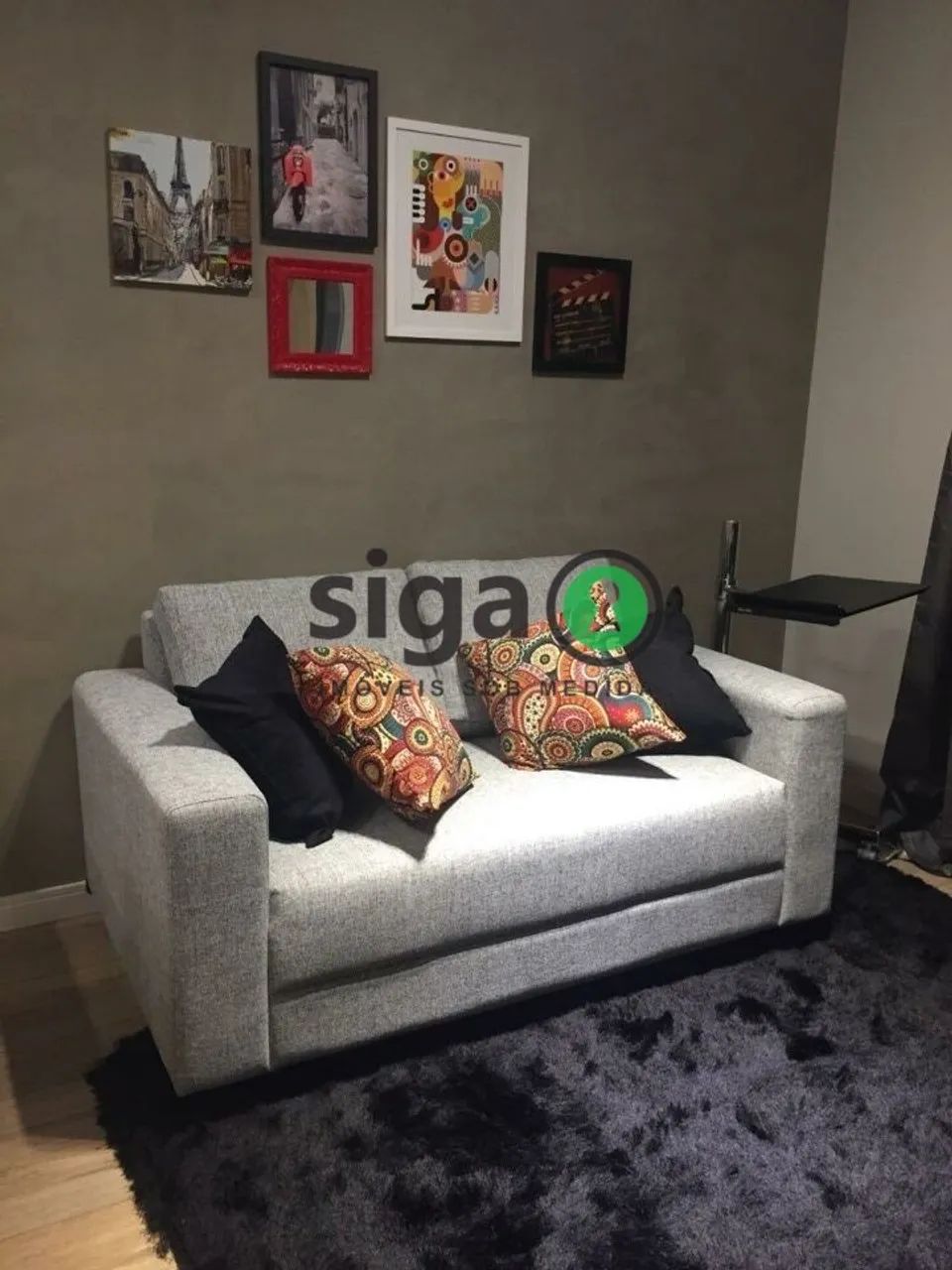 Apartamento Mobiliado para alugar- Chácara Santo Antônio