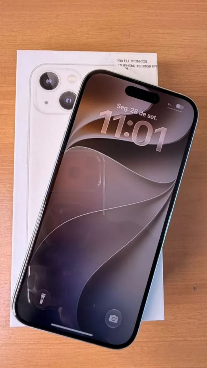 IPHONE 15 128GB VERDE ÁGUA GARANTIA APPLE ATÉ 2027 COM NF  - Foto 2